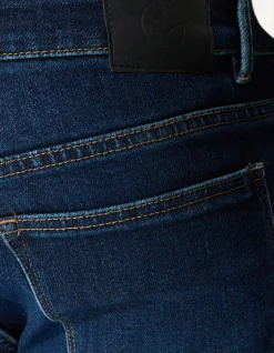 Straight Fit Jeans Donkerblauw L32