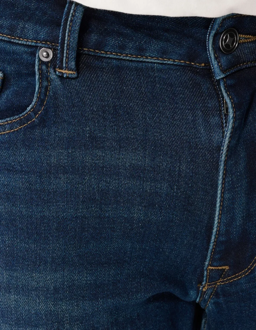 Straight Fit Jeans Donkerblauw L32