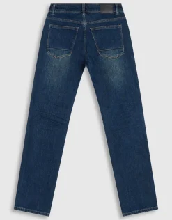 Straight Fit Jeans Donkerblauw L32