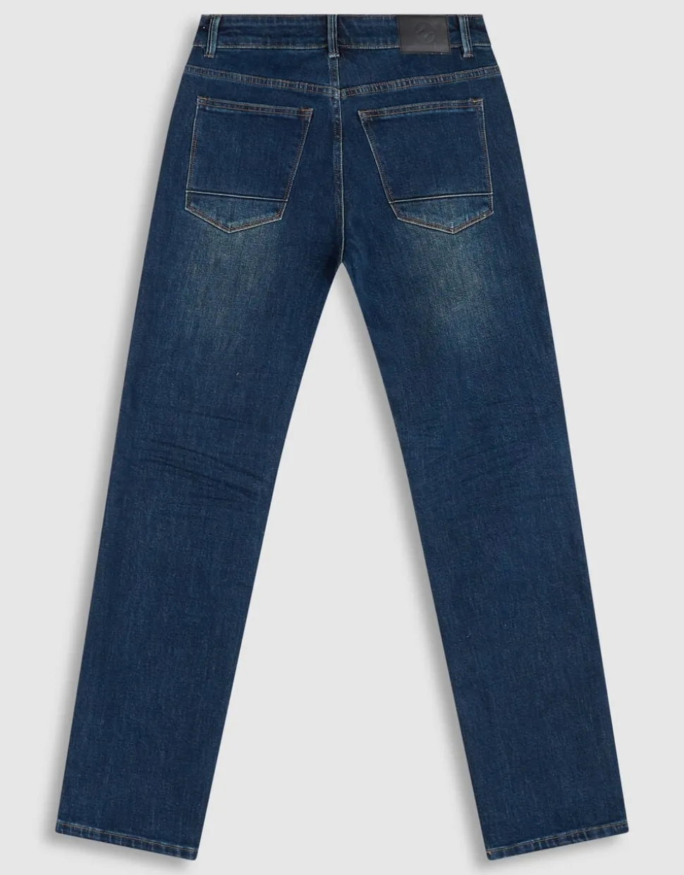 Straight Fit Jeans Donkerblauw L32