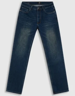 Straight Fit Jeans Donkerblauw L34