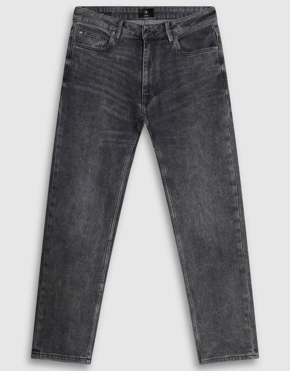 Straight Fit Jeans Donkergrijs L34