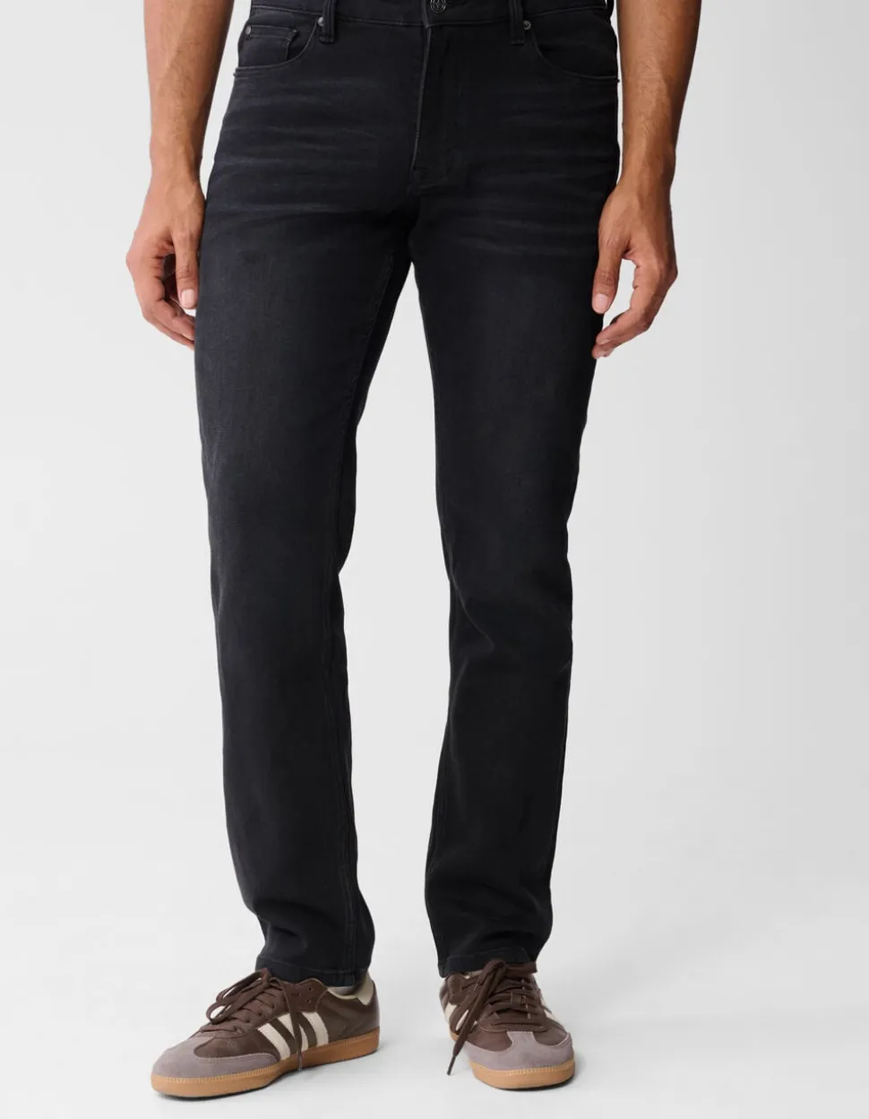 Straight Fit Jeans Donkergrijs L32