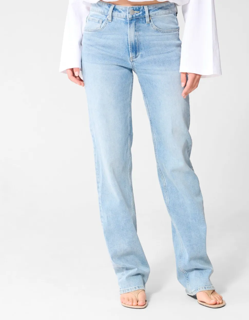 Straight Fit Jeans Extra Lang Mediumstone