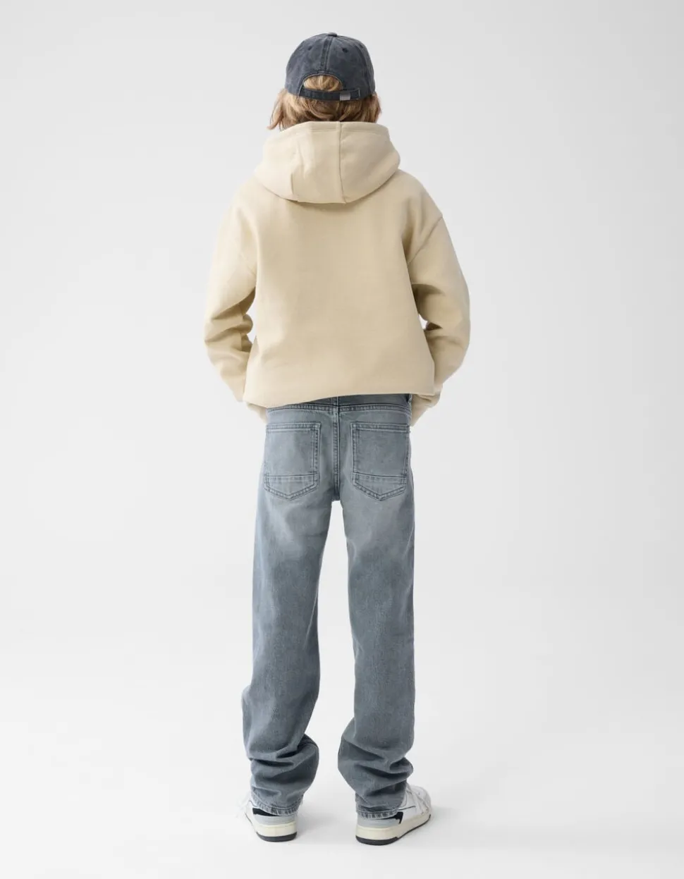 Straight Fit Jeans Grijs