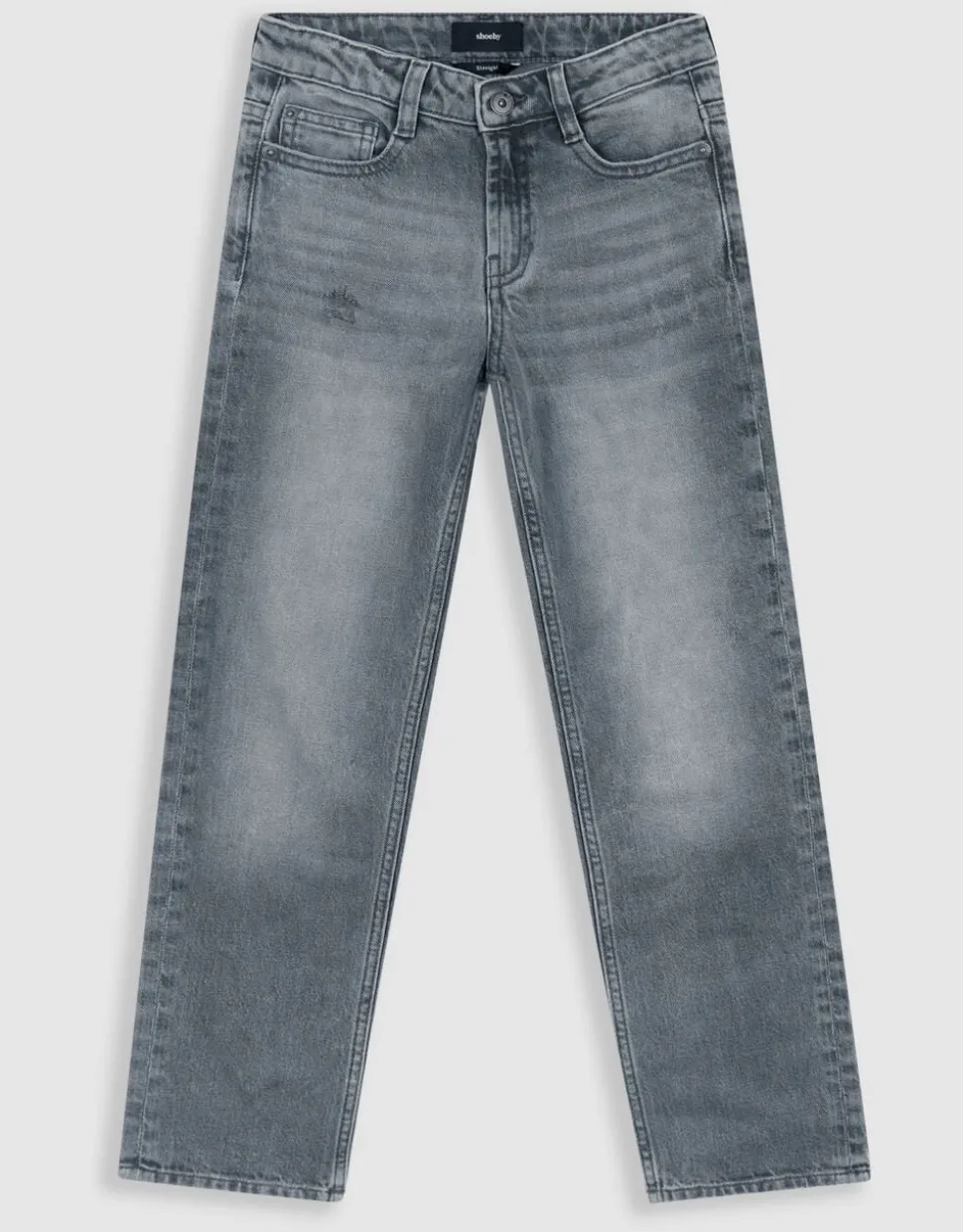 Straight Fit Jeans Grijs