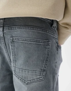 Straight Fit Jeans Grijs