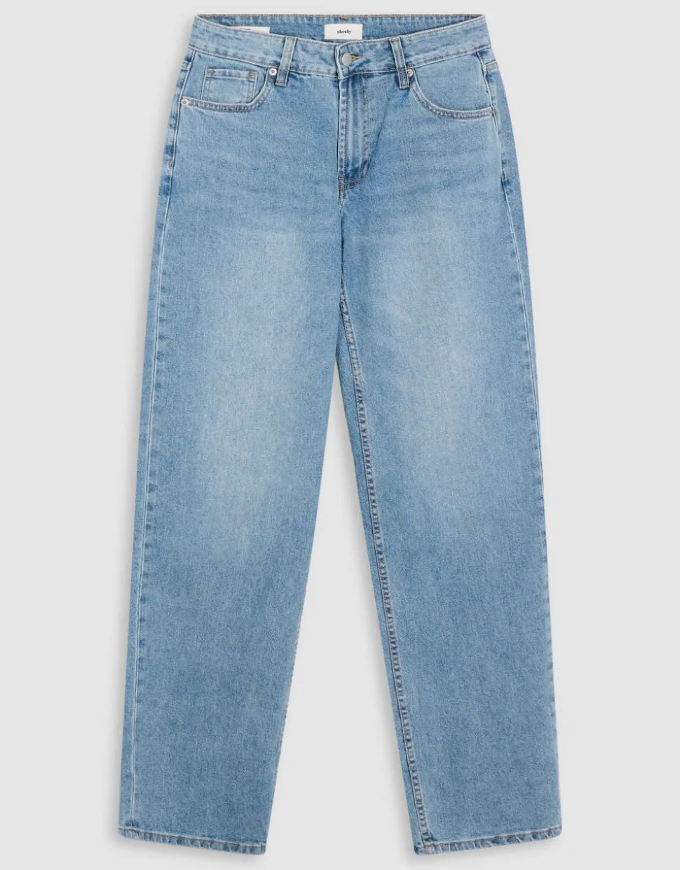 Straight Fit Jeans Lichtblauw