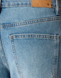 Straight Fit Jeans Lichtblauw