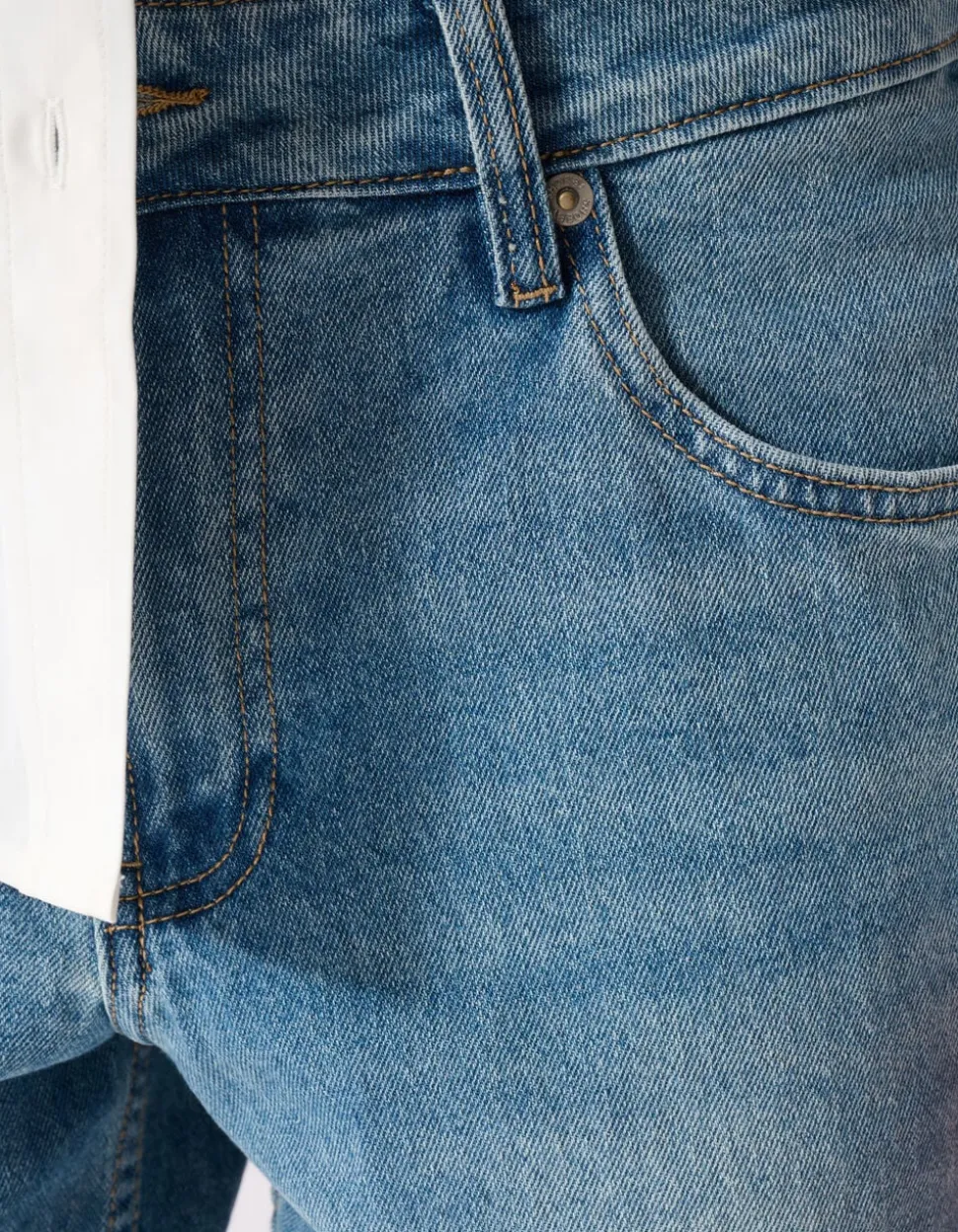 Straight Fit Jeans Lichtblauw