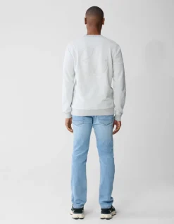 Straight Fit Jeans Lichtblauw L34
