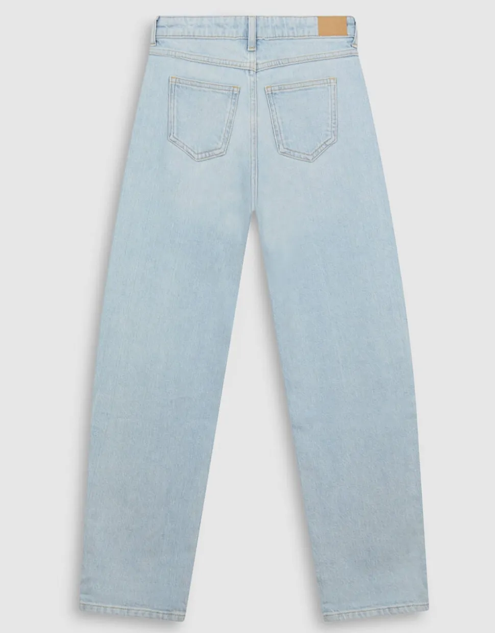 Strass Barrel Fit Jeans Bleached