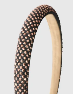 Strass Haarband Bruin