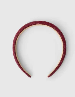 Strass Haarband Rood