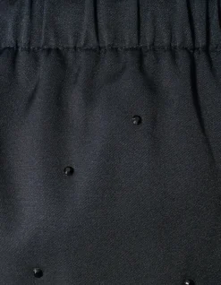 Strass Mini Rok Donkerblauw