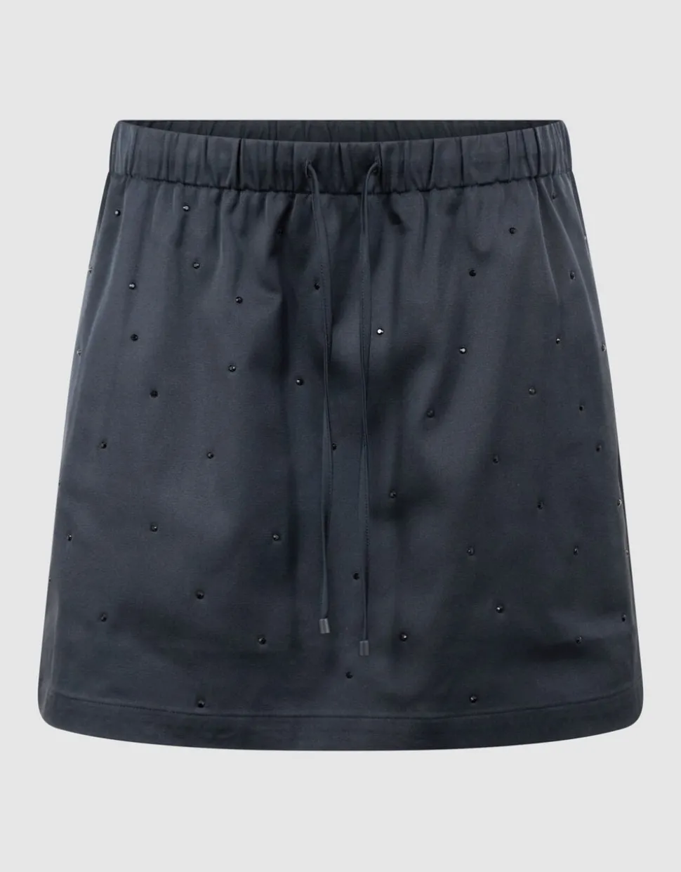 Strass Mini Rok Donkerblauw