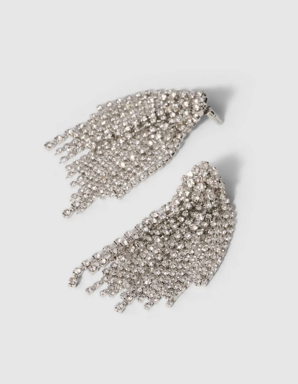 Strass Oorbellen Zilver