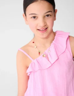 Structuur Playsuit Roze