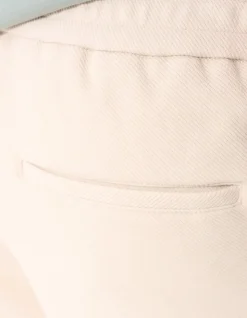 Structuur Regular Fit Short Zand