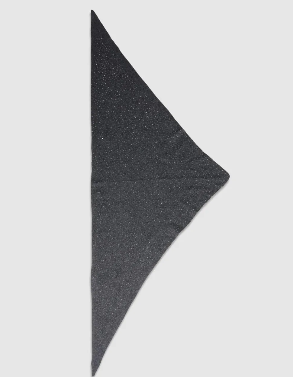 Studded Triangle Sjaal Donkergrijs