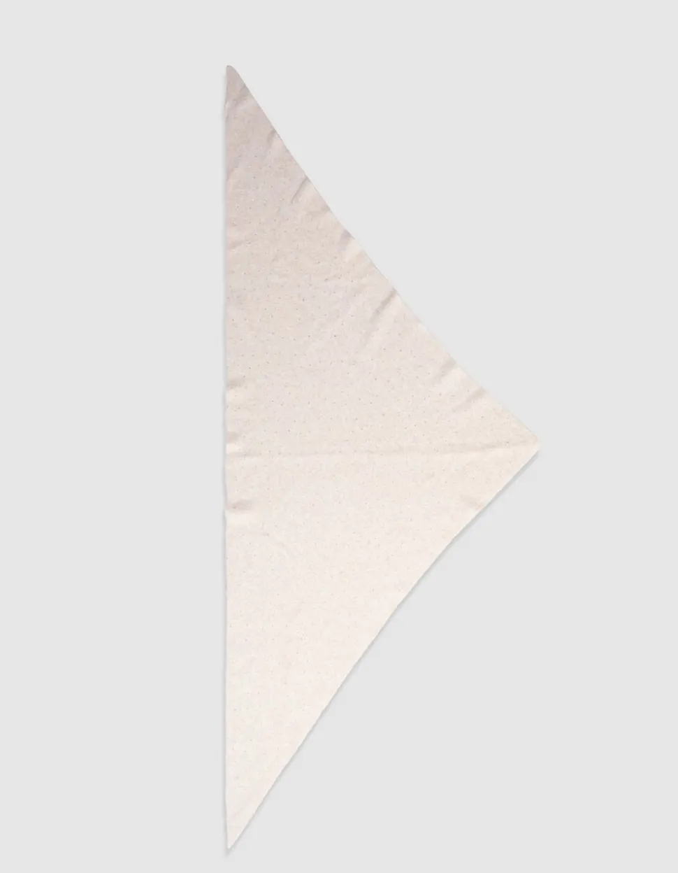 Studded Triangle Sjaal Gebroken Wit