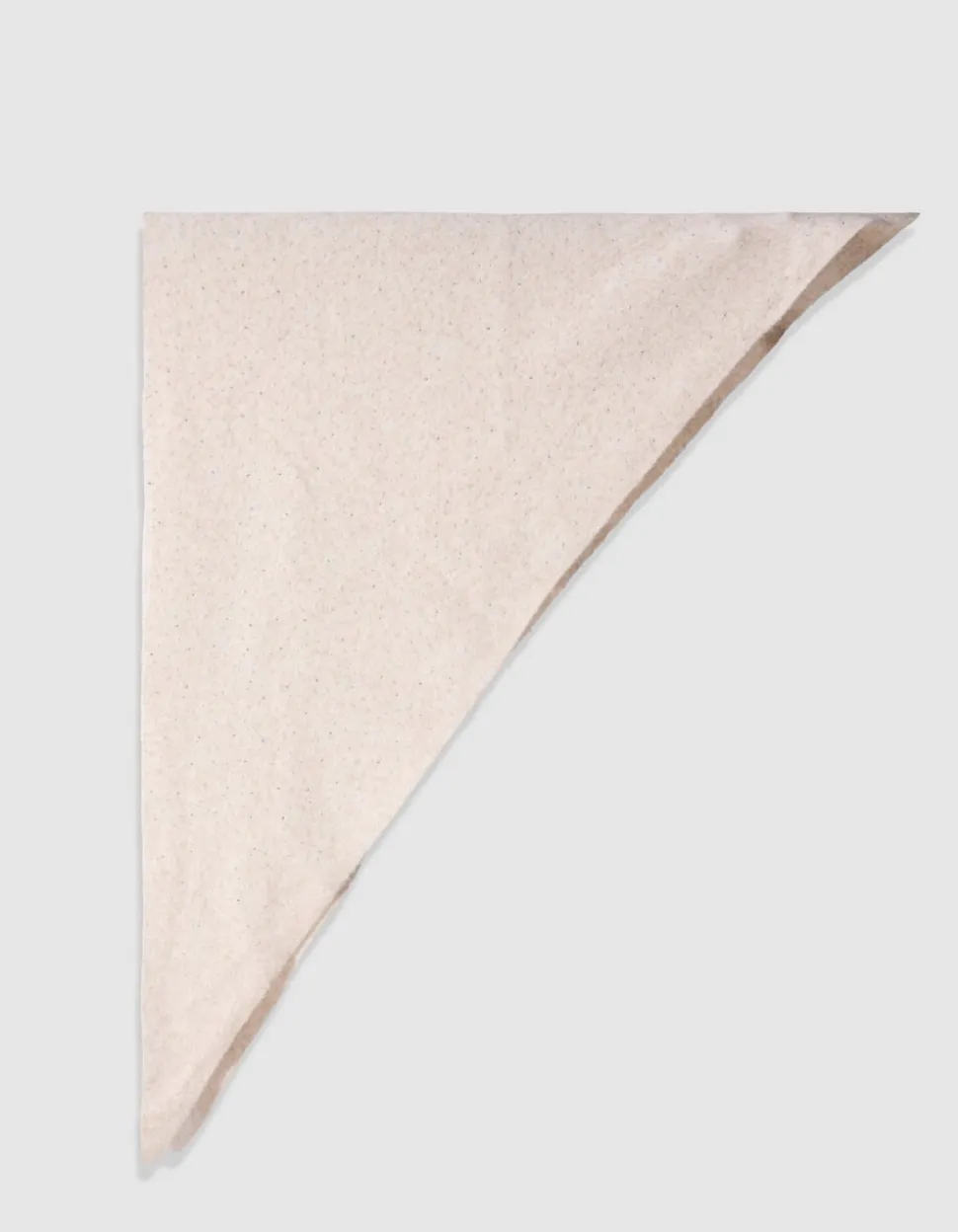 Studded Triangle Sjaal Gebroken Wit