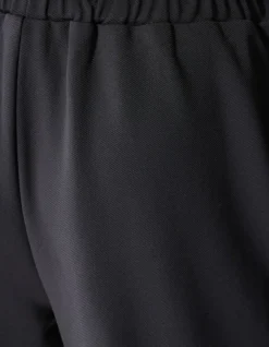 Studded Wide Leg Fit Broek Donkergrijs