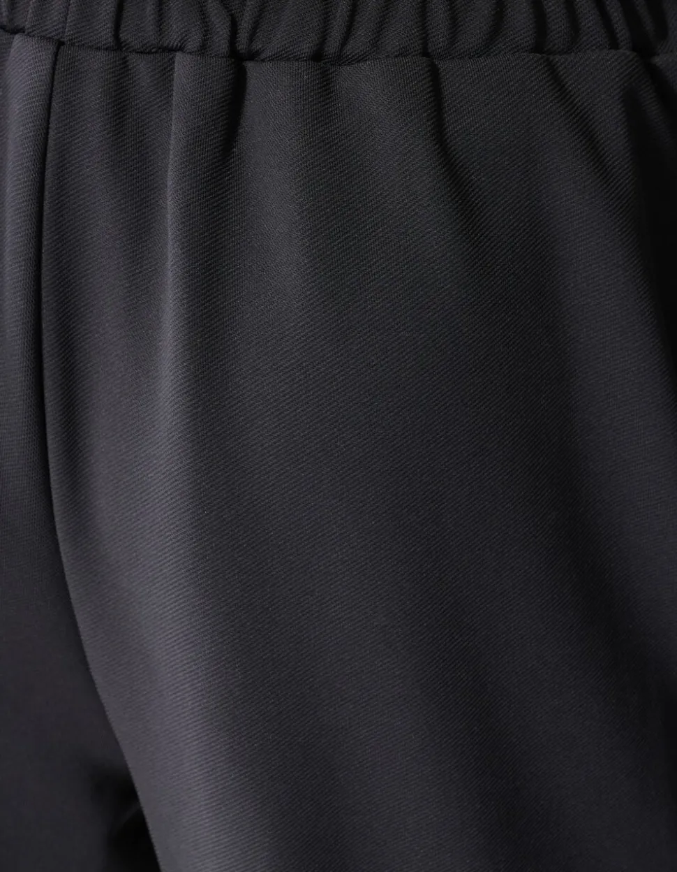 Studded Wide Leg Fit Broek Donkergrijs