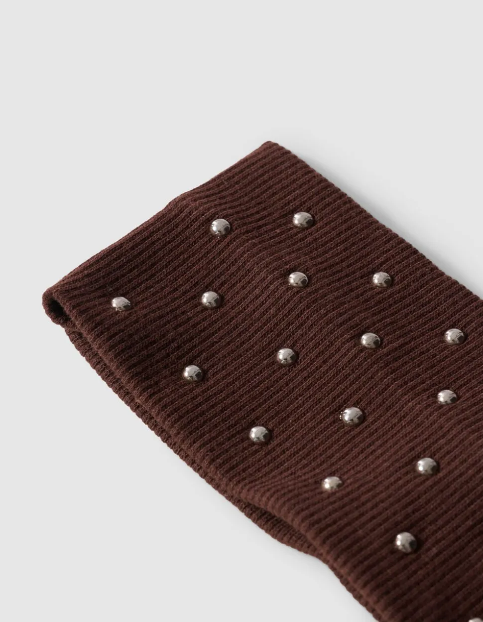 Stud Haarband Bruin