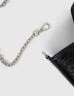 Stud Strik Tas Zwart