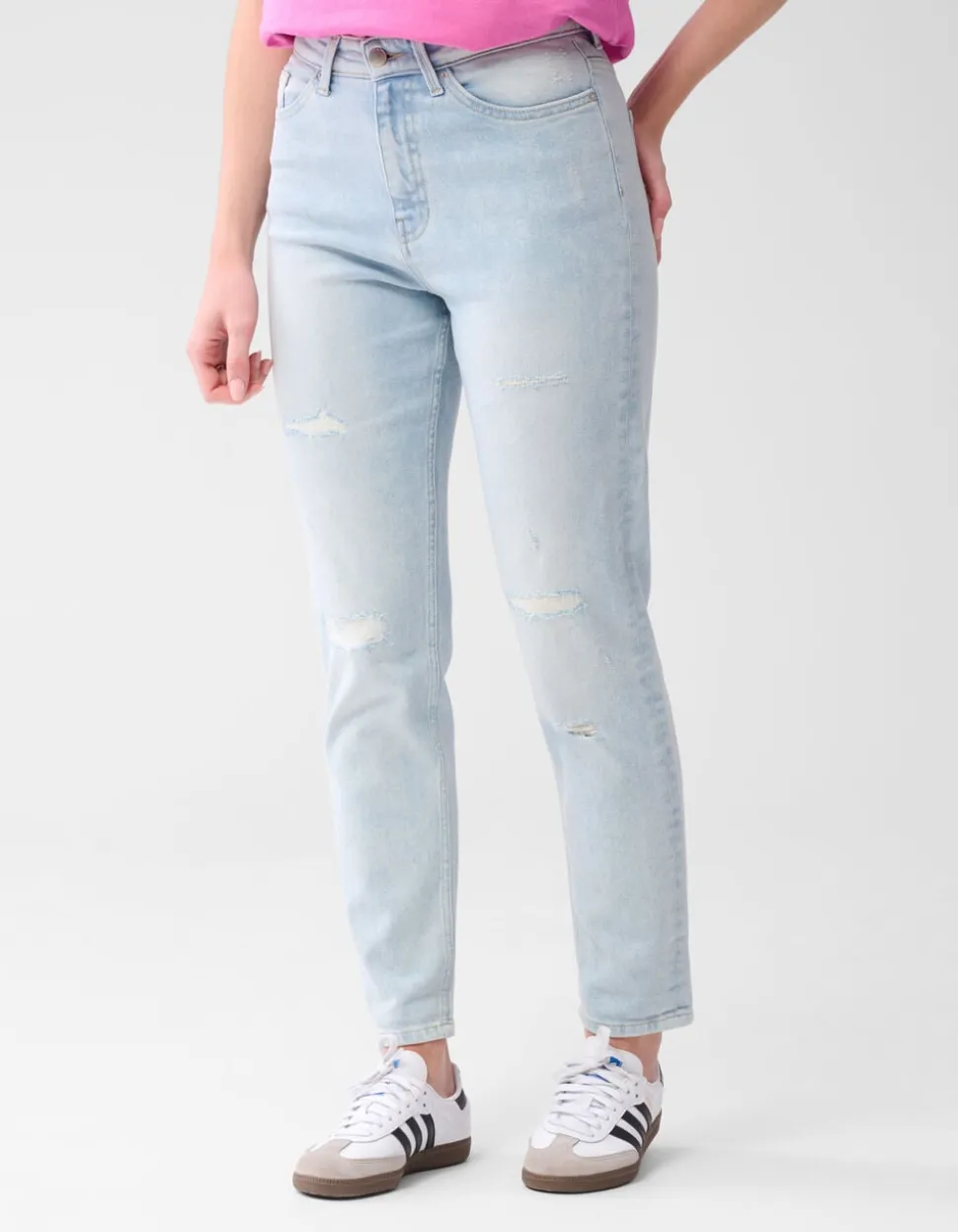 Tapered Fit Jeans Bleached L29