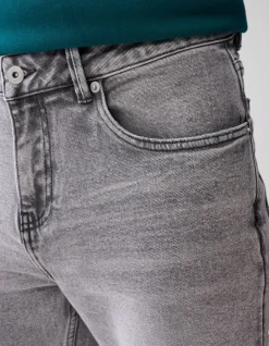 Tapered Fit Jeans Grijs L32