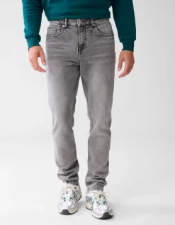 Tapered Fit Jeans Grijs L32