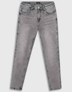 Tapered Fit Jeans Grijs L32