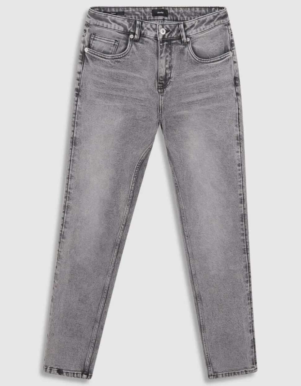Tapered Fit Jeans Grijs L32