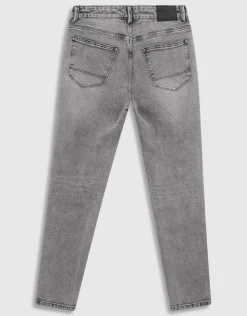 Tapered Fit Jeans Grijs L32