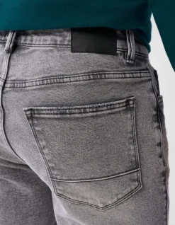 Tapered Fit Jeans Grijs L32