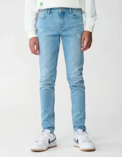 Tapered Fit Jeans Lichtblauw