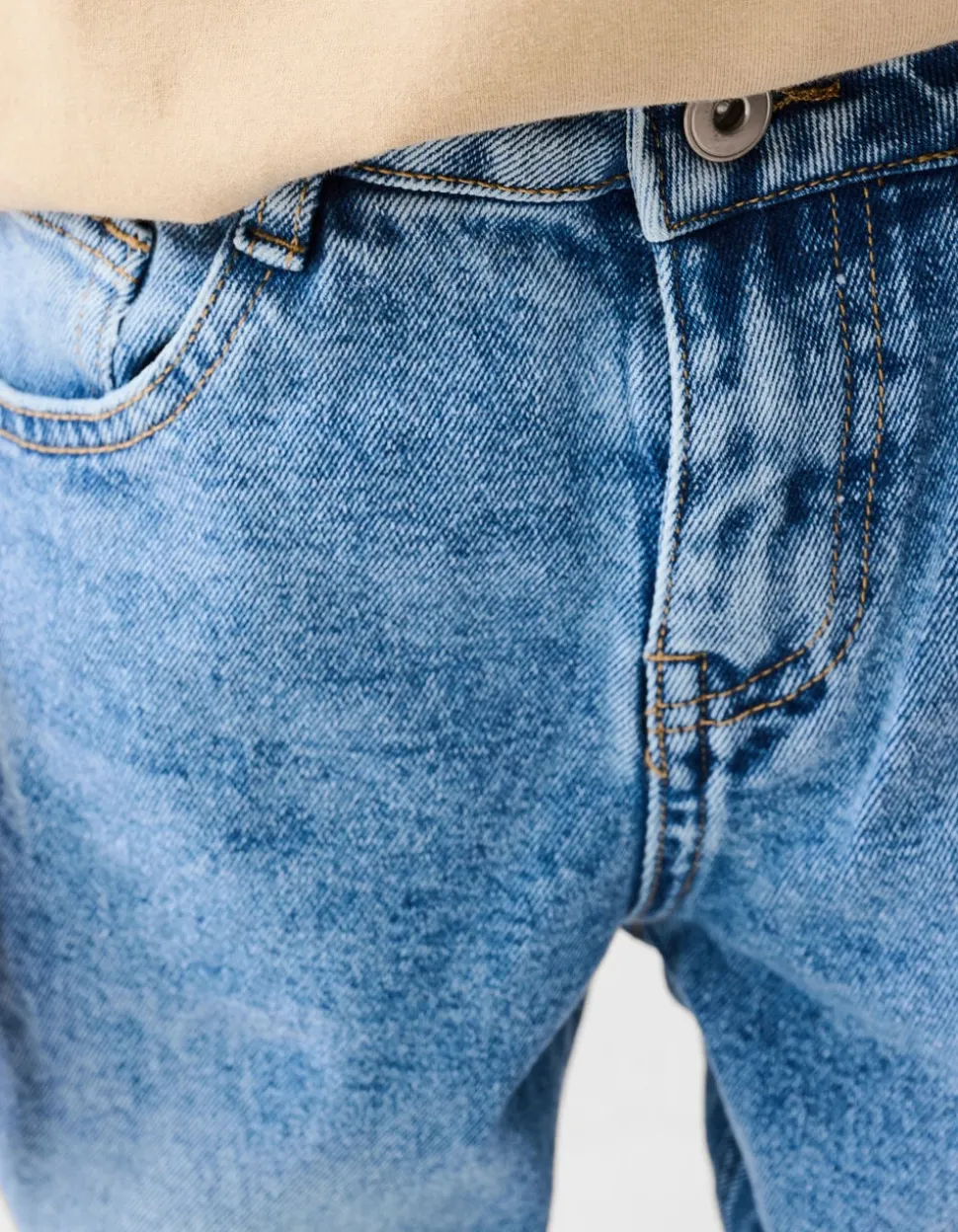Tapered Fit Jeans Mediumstone