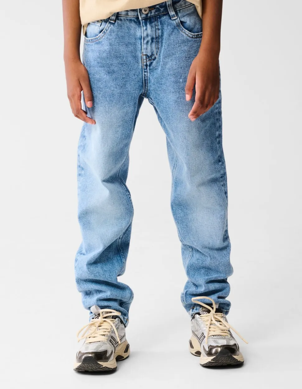 Tapered Fit Jeans Mediumstone