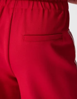 Tape Wide Leg Fit Broek Rood