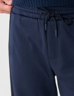 Tracksuit Wide Leg Fit Broek Donkerblauw