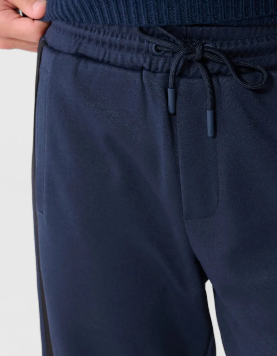 Tracksuit Wide Leg Fit Broek Donkerblauw