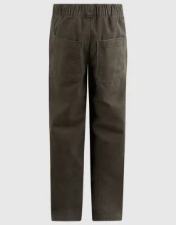 Twill Barrel Fit Broek Donkergroen