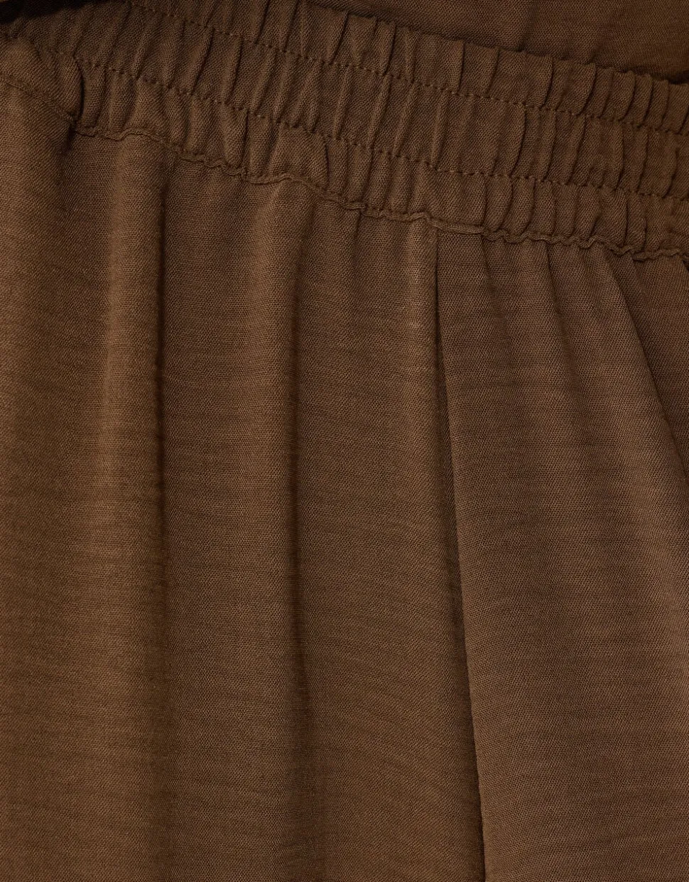 Twist Wide Leg Fit Broek Bruin