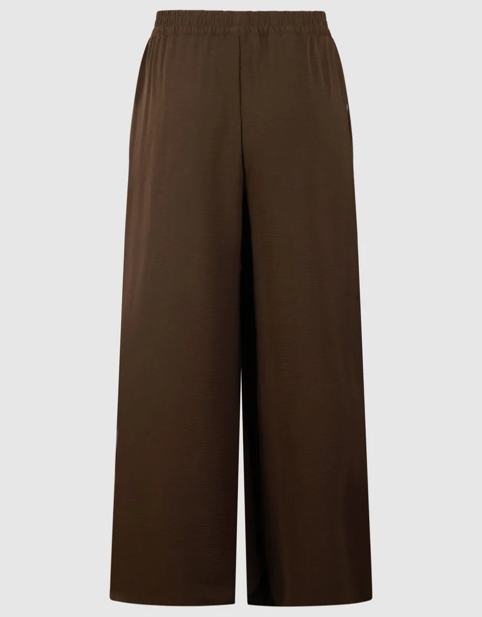 Twist Wide Leg Fit Broek Bruin