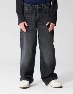 Ultra Baggy Fit Carpenter Jeans Donkergrijs