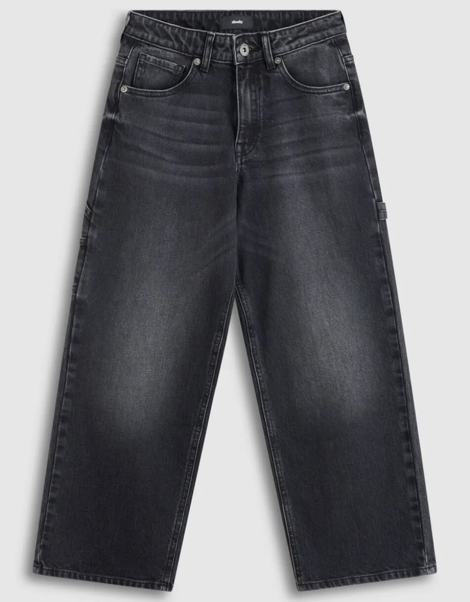Ultra Baggy Fit Carpenter Jeans Donkergrijs