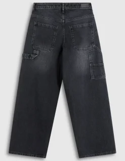 Ultra Baggy Fit Carpenter Jeans Donkergrijs