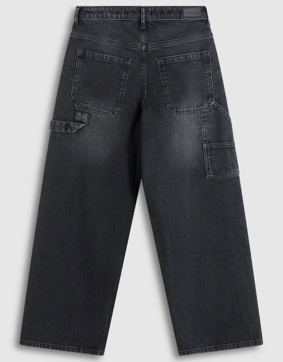 Ultra Baggy Fit Carpenter Jeans Donkergrijs